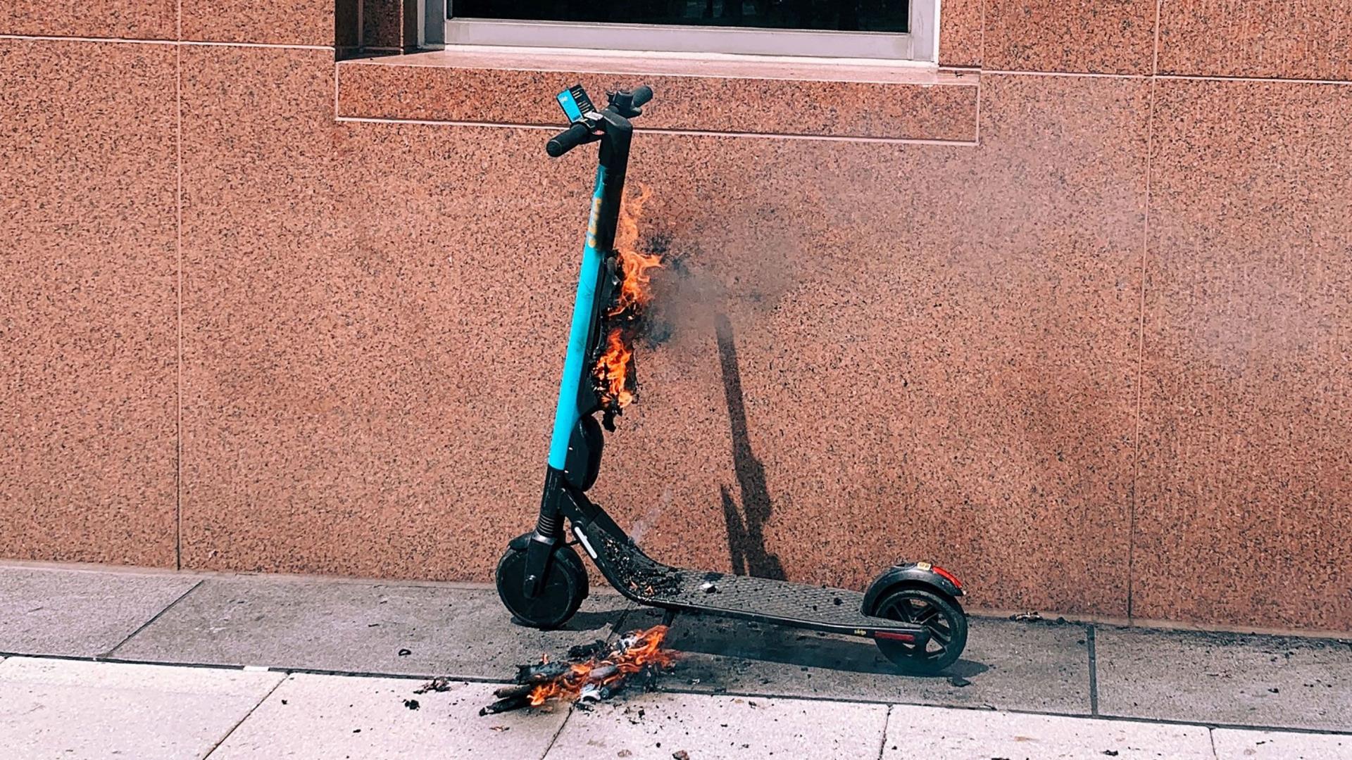 scooter fire